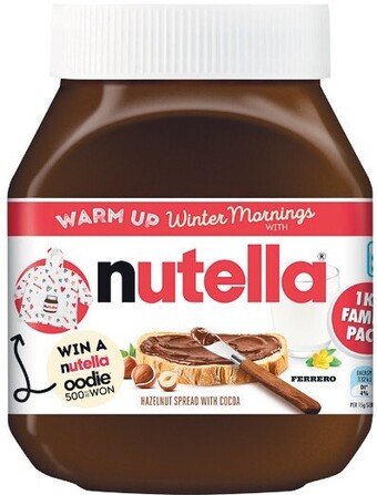 Woolworths Nutella Hazelnut Spread 1 kg offer
