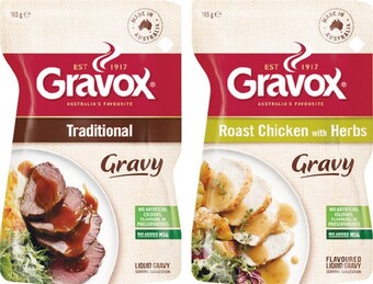 Woolworths Gravox Liquid Gravy or Finishing Sauce 165g offer