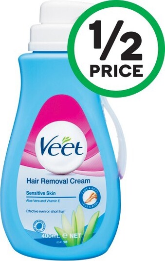 Woolworths Veet Hair Removal Cream Sensitive Skin 400ml offer