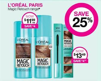 Priceline L'oréal Paris Magic Retouch Range offer