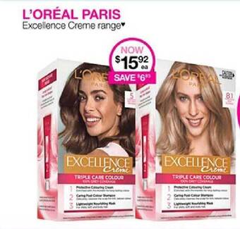 Priceline L'oréal Paris Excellence Creme Range offer