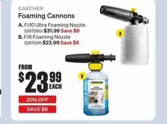 SuperCheap Auto Karcher Foaming Cannons offer