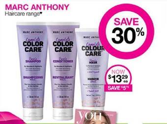 Priceline Marc Anthony Haircare Range offer
