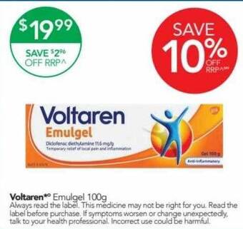 Terry White Voltaren offer