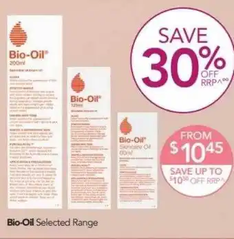 Terry White Bio-oil offer