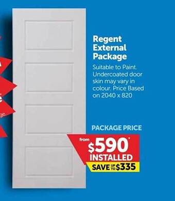 Doors Plus Regent External Package offer
