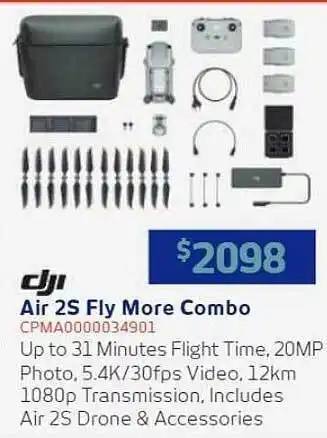 Dji Air 2s Fly More Combo Cpma0000034901