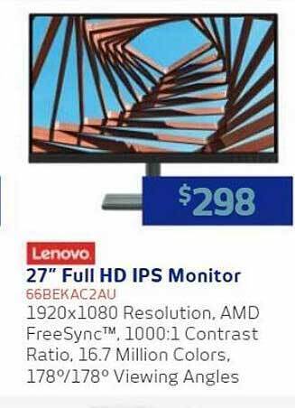 Retravision Lenovo 27 offer