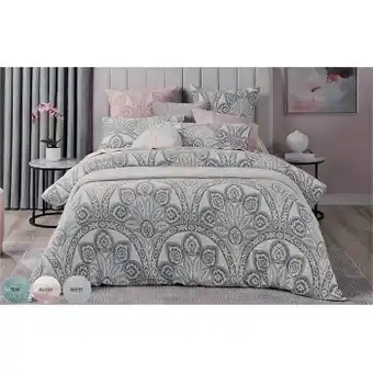 Spotlight Koo Florence Jaquard Quilt Cover Set offer