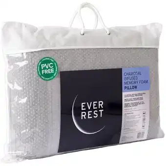Spotlight 50% off Ever Rest Charcoal Infused Pillow offer
