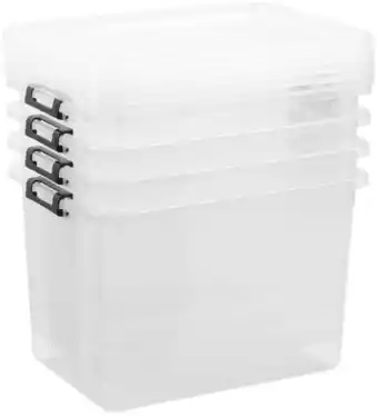 Spotlight Lock Stock & Barrel Set of 4 20L Storage Boxes offer