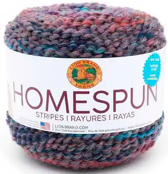 Spotlight Lion Brand Homespun Yarn offer
