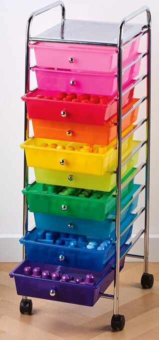 Spotlight 10 Drawer Rolling Organiser offer