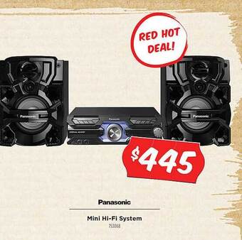 Betta Panasonic Mini Hi-fi System offer