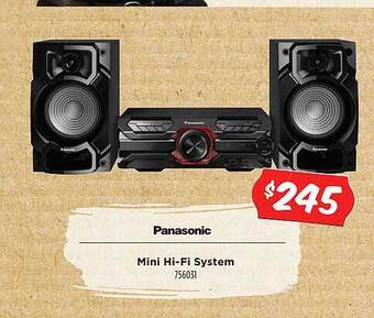 Betta Panasonic Mini Hi-fi System offer