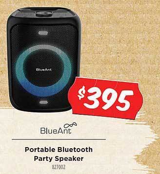 Betta Blueant Portable Bluetooth Party Speaker offer