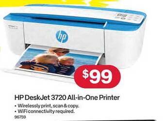 Hp Deskjet 3720 All-in-one Printer
