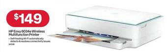 Australia Post Hp Envy 6034e Wireless Multifunction Printer offer