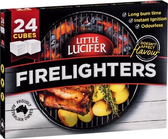 IGA Little Lucifer Firelighters 24 Pack offer