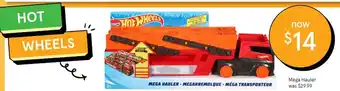 Myer Mega Hauler Hot Wheels offer