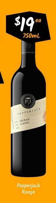 Cellarbrations Pepperjack Range offer