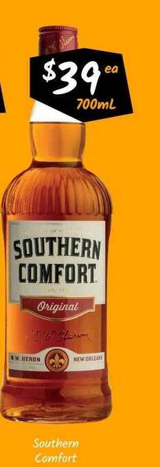 Cellarbrations Southern Comfort offer