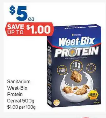 Foodland Sanitarium Weet-Bix Protein Cereal 500g offer