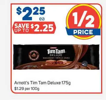 Foodland Arnott's Tim Tam Deluxe 175g offer