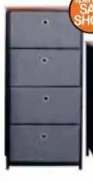 Cheap as Chips 4 Drawer Storage FG142 offer