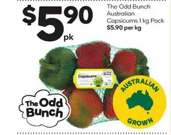 Woolworths The Odd Bunch Australian Capsicums offer