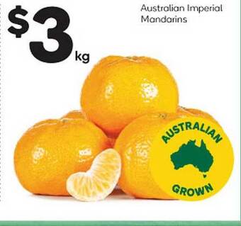 Woolworths Australian Imperial Mandarins offer