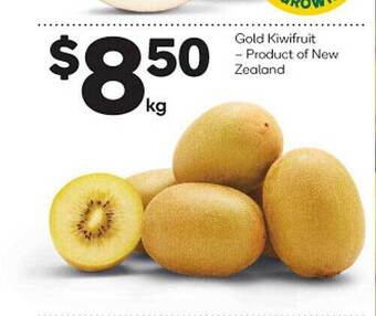 Woolworths Gold Kiwifruit - Product Of New Zealand offer
