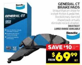 General Ct Brake Pads