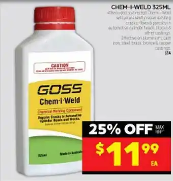 Goss Chem-i-weld 325ml