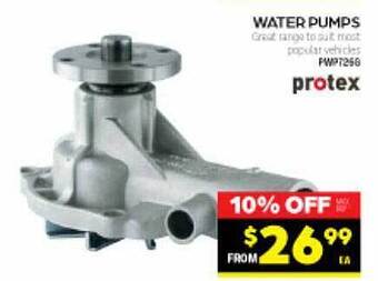 Autopro Water Pumps offer