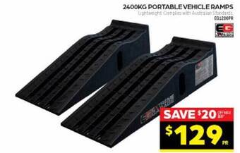 2400kg Portable Vehicle Ramps