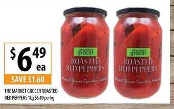 The Market Grocer Roasted Red Peppers