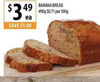 Supabarn Banana Bread offer