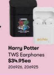 BIG W Harry Potter Tws Earphones offer