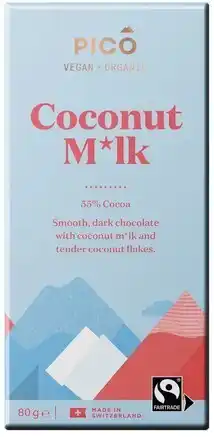healthylife Pico Organic Chocolate Coconut Milk, 80g offer