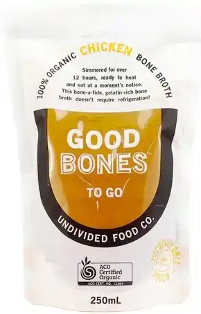 healthylife Undivided Food Co Chicken Bone Broth, 250ml offer