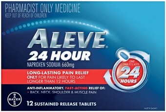 Pharmacy Best Buys Aleve 24 Hour 12 Tablets offer