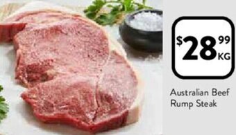 Foodworks Australian Beef Rump Steak offer