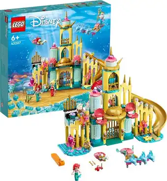BIG W LEGO Disney Princess Ariel’s Underwater Palace 43207 offer