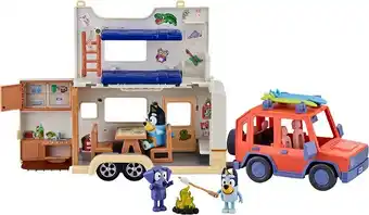 BIG W Bluey's Ultimate Caravan Adventures Playset offer