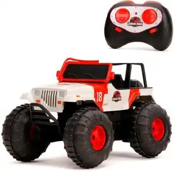 BIG W Jurassic World Water and Land Jeep 1:16 Remote Control offer