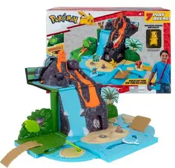 BIG W Pokémon Carry and Go Volcano Playset offer