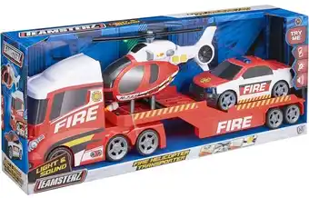 Teamsterz Fire Light & Sound Transporter