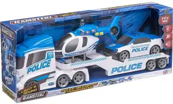 BIG W Teamsterz Police Light & Sound Transporter offer