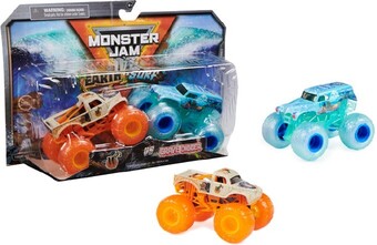 BIG W Monster Jam 2-Pack Earth vs Surf 1:64 offer